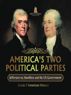 cover image of America's Two Political Parties | Jefferson vs. Hamilton and the US Government | Grade 7 American History
